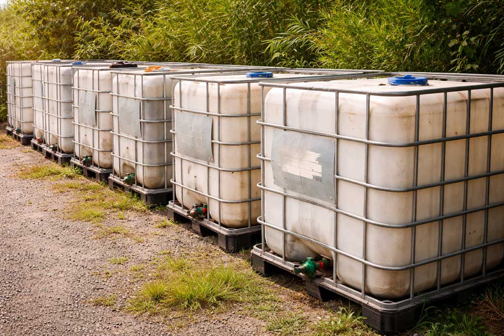 used IBC containers